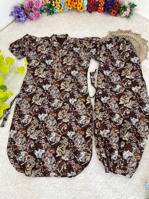Monsoon Special Western Style PV Cotton Cord Set (Kurta With Pant) - LAASYNA