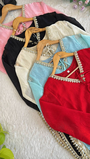 Special Designer Farsi Salwar Set With Dupatta – Fendi Satin Silk Ethnic Wear - LAASYNA